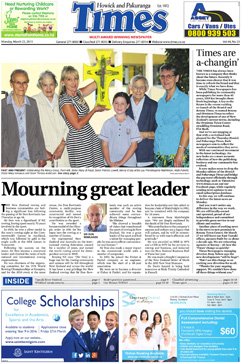 Howick and Pakuranga Times - March 23rd 2015