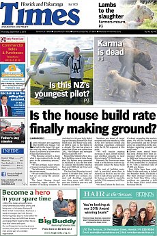 Howick and Pakuranga Times - September 3rd 2015