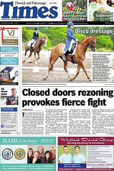 Howick and Pakuranga Times - December 3rd 2015