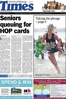 Howick and Pakuranga Times - June 16th 2016