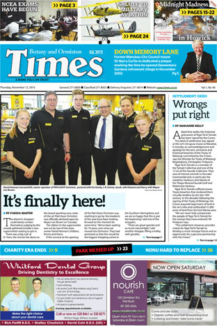 Botany and Ormiston Times - November 12th 2015