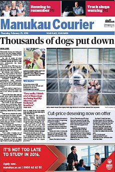 Manukau Courier - February 25th 2016