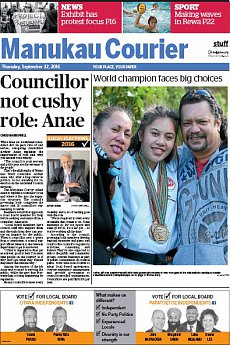 Manukau Courier - September 22nd 2016